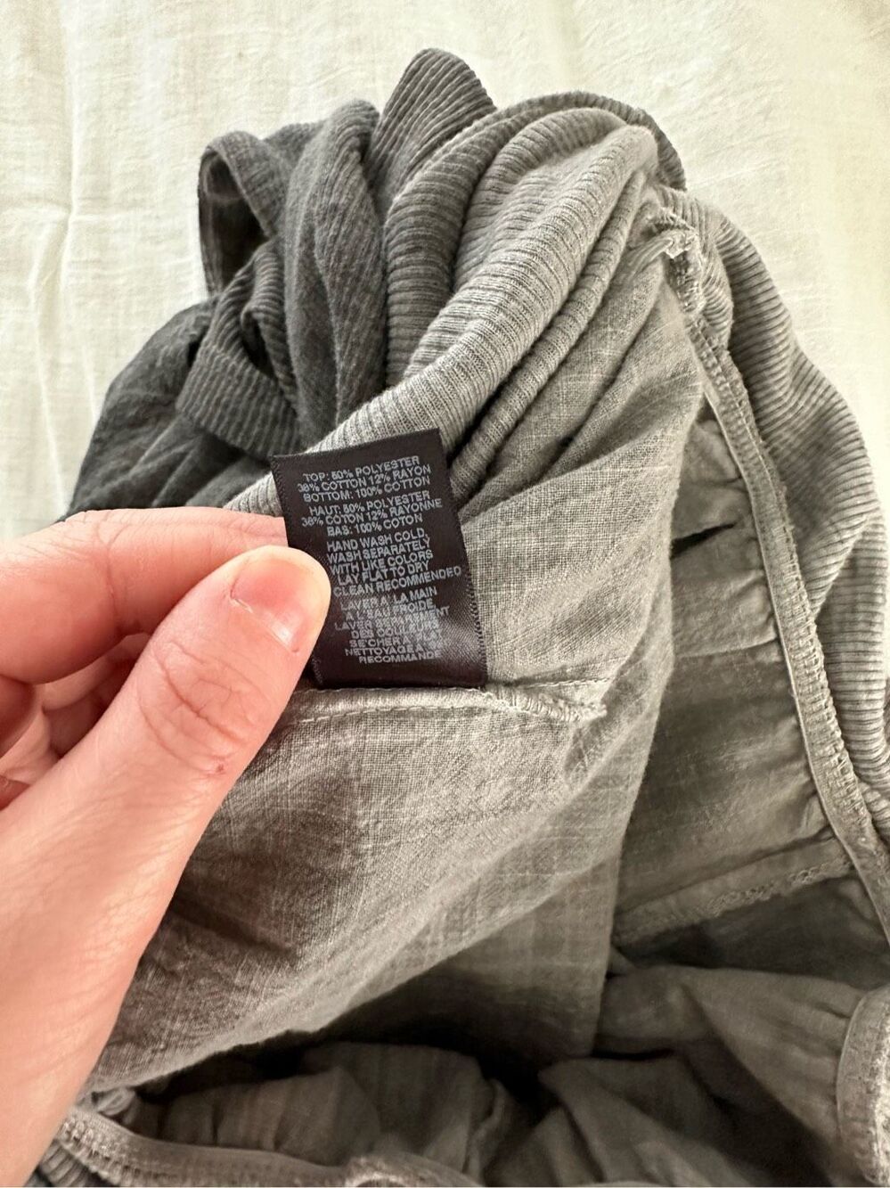 Amadi Anacopa Women’s Small Grey Linen Jumpsuit - Picture 6 of 7